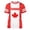 Watermelon Red, variant on Mexico 2026 Soccer Cup Fan Jersey for Men, Crewneck Short Sleeve T-Shirt with Shield & Text Graphic, Lightweight Breathable Athletic Top, 1 PC Army Green 16