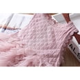 thumbnail image 5 of EnJoCho Fashion Lace Dress toddler Girls Princess Dress Sleeveless Cake Dresses Kids Party Wedding Birthday Tutu Gown Children Clothing Baby Girl Trendy Dress Outfits 3-4 Years, 5 of 9