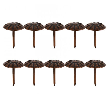 LAMIRO Antique Tacks Nail Sofa Brass Upholstery Tack Furniture Thumb Push Pin Nails Studs Decorative Wood Brads Heads