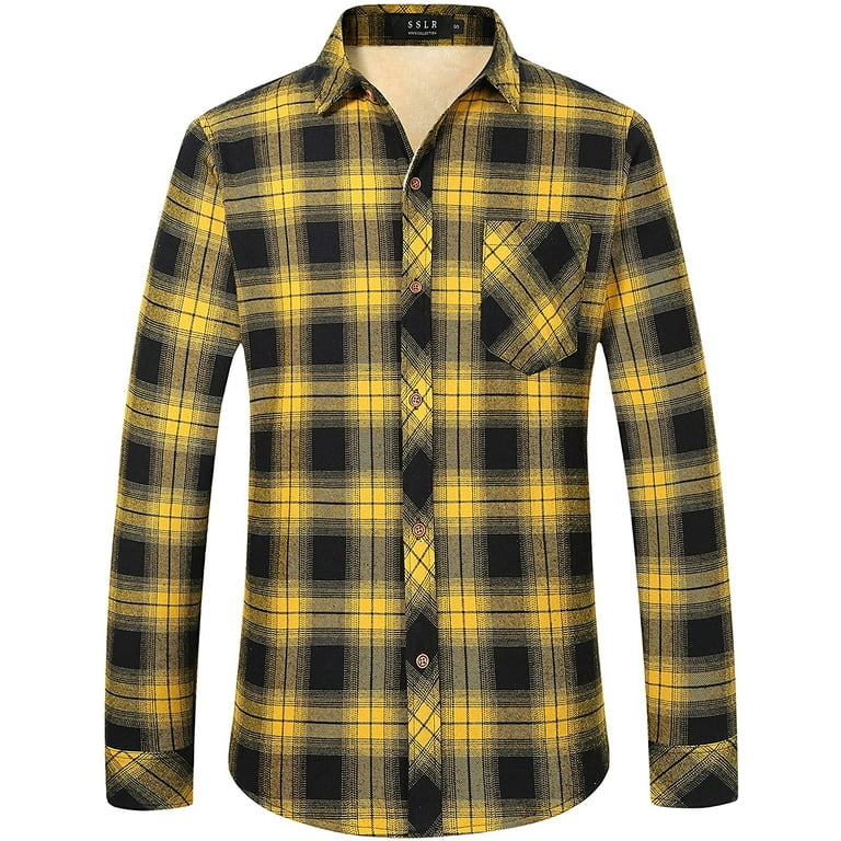 Yellow lining sale shirt
