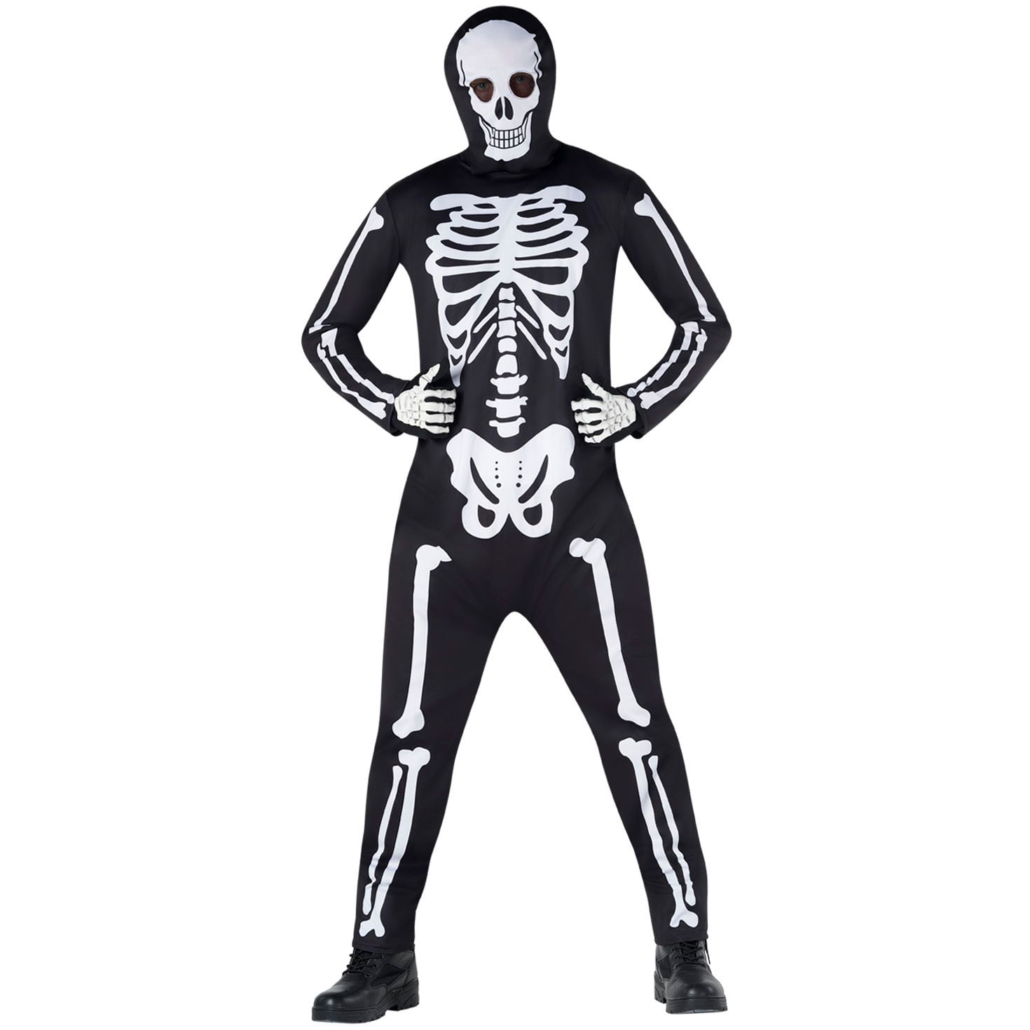 Morph Costumes Mens Skeleton Costume Men Adult Skeleton Suit Outfit ...