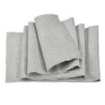 thumbnail image 1 of Uxcell Elastic Cuffs Ribbed Trims Cotton Fabric Knit Rib Stretch Tape Cuff Sleeve Waistband for Sewing Grey 39"x8", 1 of 5