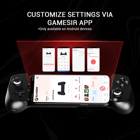 GameSir X5 Lite Black Android/ iOS両対応 スマートフォン用有線ゲーミングコントローラー(ブラック) GAMESIRX5LITEクロ 返品種別A