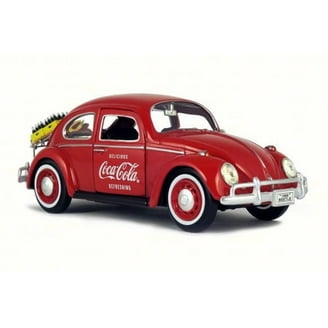 Coca-Cola 1/72 Scale VW Diecast Cars 3 Pack: Samba Bus, Beetle, T1