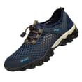 thumbnail image 3 of Zapatillas de deporte para hombre, informales, ligeras, para senderismo, para caminar, Fitness, deporte Azul Sunnimix  Zapatillas de deporte para hombre, 3 of 8