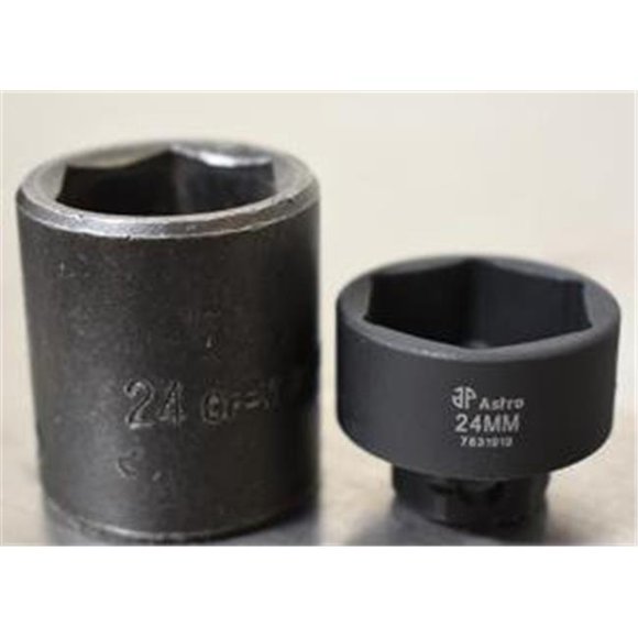 Astro Pneumatic Tool AO78319 0.37 in. Drive Metric Master Nano Impact Socket Set
