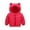 Big Red, variant on Godderr Toddler Baby Boys Girl Winter Coats Snow Down jackets,9M-5Y Kids Winter Cotton Coats Outerwear Newborn Ear Hoodie Short down Coats