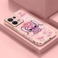 thumbnail image 3 of Smooth E-TPU Phone Case Infinix NOTE 30 12 G96 12I 11 10 10I SMART 5 6 7 8 ZERO 20 X 5G PRO Case Anime Lilo Stitch Angel Couple, 3 of 5