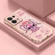 thumbnail image 3 of Smooth E-TPU Phone Case Infinix NOTE 30 12 G96 12I 11 10 10I SMART 5 6 7 8 ZERO 20 X 5G PRO Case Anime Lilo Stitch Angel Couple, 3 of 5