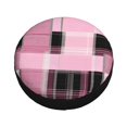 thumbnail image 3 of Multi-Size Car Tire Dust Cover Sunscreen, Corrosion, Dust And Water Keep Spare Tires Clean Plaid Fall Camo Pink_4 15 Inch, 3 of 8