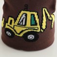 thumbnail image 5 of Toddler Kids Beanie Knitted Winter Outdoor Warm Hats Excavator Hat Fashion Trendy Hat for Boys Girls, 5 of 6