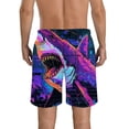 thumbnail image 3 of JRXY Majestic White Shark Portrait Beach Shorts Men's Summer Boardshorts 3Xl, 3 of 7