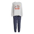 thumbnail image 5 of Warner Bros. Long Sleeve Round Neck Graphic Print Pajamas (Women's or Women's Plus) 2 Piece Set, 5 of 5