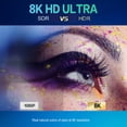 thumbnail image 3 of 1080P Projector Home Theater Video Movie Projector 2.4G/5G WiFi BT5.0  9.02G+16G Support 200 Inch Screen/8K Video Decoding/Wireless Sync Screen/Keystone Correction/Voice, 3 of 7