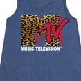 thumbnail image 3 of MTV - Leopard Print MTV - Girls A-line Dress, 3 of 5