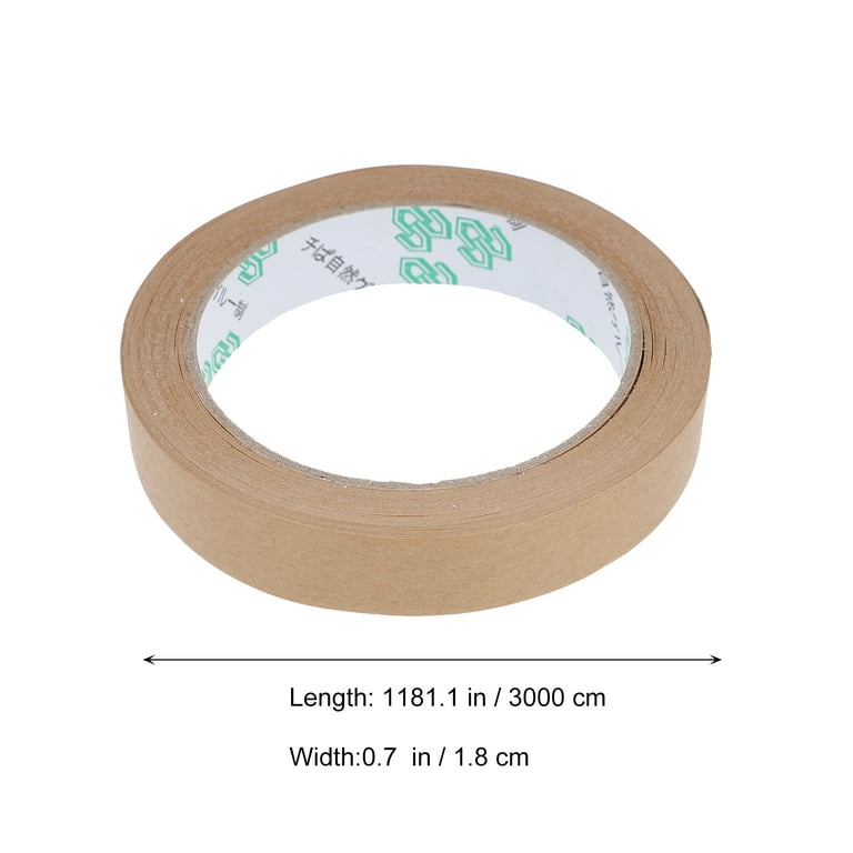 TooCust Waterproof Paper Packing Tape, 55 yd x 2 Biodegradable Tape,  Strong Adhesive Brown Tape