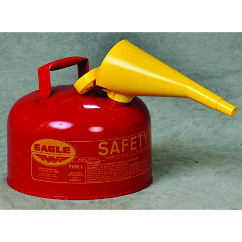 Safety Gas Can,2.5 Gal Type I