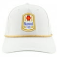 thumbnail image 2 of Natty Light Rowdy Gentleman Vintage Logo White Snapback Hat, 2 of 6