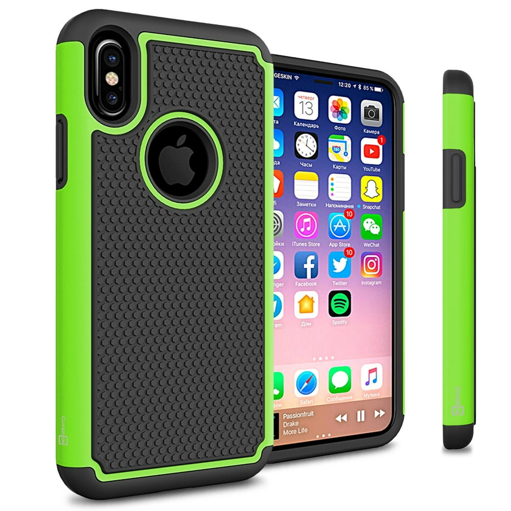 CoverON Apple iPhone XS / iPhone X / 10S / 10 Case, HexaGuard Series