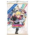 thumbnail image 3 of Boruto: Naruto Next Generations - Circle Wall Poster with Wooden Magnetic Frame, 22.375" x 34", 3 of 5