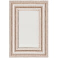 thumbnail image 2 of SAFAVIEH Beach House Carlie Bordered Indoor/Outdoor Area Rug, Beige/Brown, 4' x 6', 2 of 16