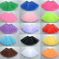 thumbnail image 2 of Children Kids Girls Shiny Sequins Ballet Skirts Elastic Mesh Tutu Ballerina Dress Gymnastics Dancing Skirt Princess Pettiskirts Dance Tutus Dress Clothes, 2 of 19