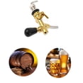 thumbnail image 2 of Grifo de cerveza Torre de cerveza de de material acero inoxidable Kegerator de material acero inoxidable 5 pulgadas Yotijar Grifo de grifo de cerveza de barril, 2 of 10
