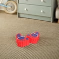 thumbnail image 4 of Phenofice 1 Paire d'Échasses pour Enfants Rouges en Plastique pour Entraînement Sensoriel Activités Extérieures, 4 of 8