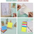 thumbnail image 4 of LAMBOCK Transparent Self-Stick Notepad with Book Tabs, Multicolor, 900 Pcs, 4 of 9