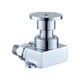 thumbnail image 1 of Grifo de pedal con pedal, grifo con pedal, interruptor de ahorro de agua, control de pie para lavabo de baño tipo vertical, 1 of 9