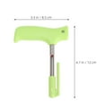 thumbnail image 2 of DEEPCRAFF 1Pack Coconut Opener Tool Stainless Steel Manual Opening Utensil for Kitchen Tasks Green, 2 of 8