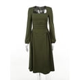 thumbnail image 5 of Robes de Soirée Élégantes pour Femmes 2023 Robe Longue Décontractée à Manches Bouffantes pour le Printemps et le Bal Mode Coréenne Robe de Soirée pour Femmes, 5 of 5