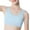 Blue, variant on Training Bra For Growing Girls Soft Comfort Wirefree Bralette For Teens And Tweens Breathable Lightweight Camisole For Youth Activities Padded Bras