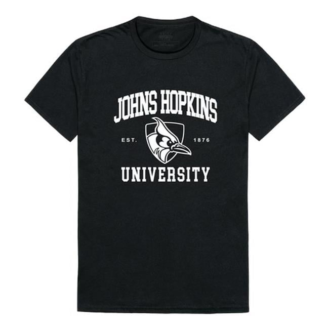 ESSES Johns Hopkins University Seal Mens Hoodie Black