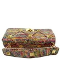 thumbnail image 4 of Pre-Owned Valentino Roman Stud Woven Wool Crossbody Bag Feminine Pink, 4 of 11