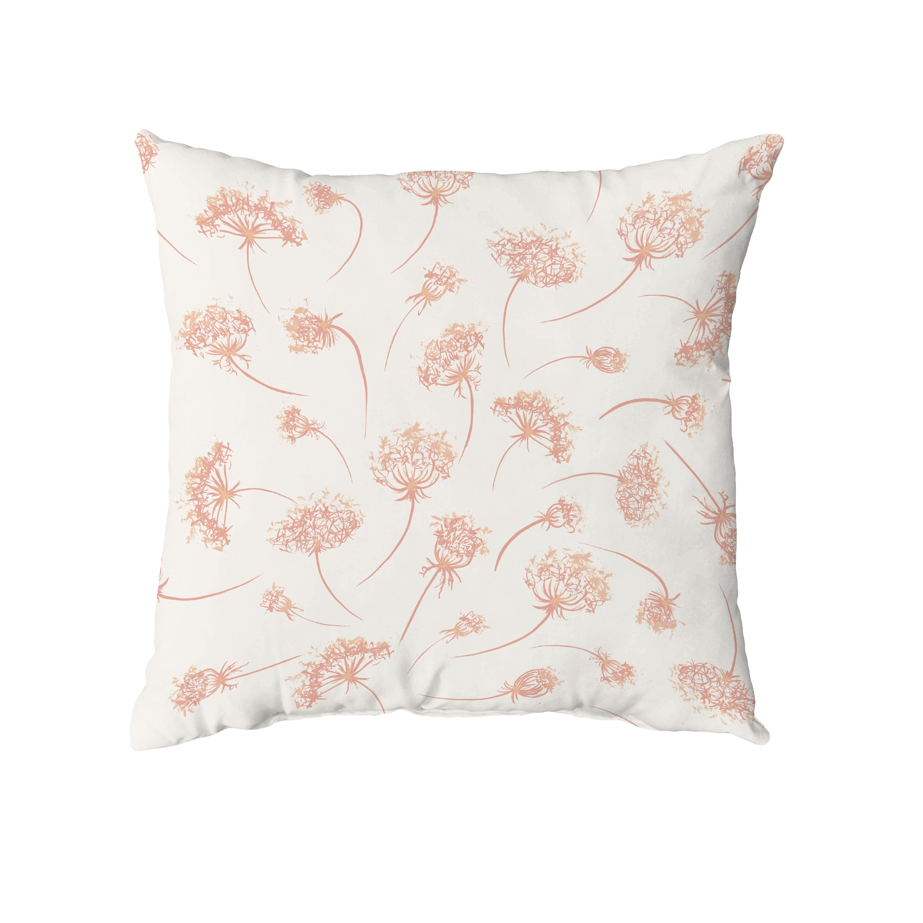 Simply Daisy Wishing Flowers Decorative Throw Pillow