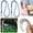 Blue, variant on 2PCS Tree Swing Straps, Tree Swing Rope, Swing Attachments for Swing Set, 19.68 Inch Polyester HaMMock Swing Suspension Kit with 2 Stainless Steel Hooks, Suitable for Outdoor Camping Trips,Blue