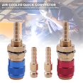 thumbnail image 4 of Adaptadores de Gas NQ 6 mm Conector Enchufe Soldadura MIG TIG Azul Rojo, 4 of 4