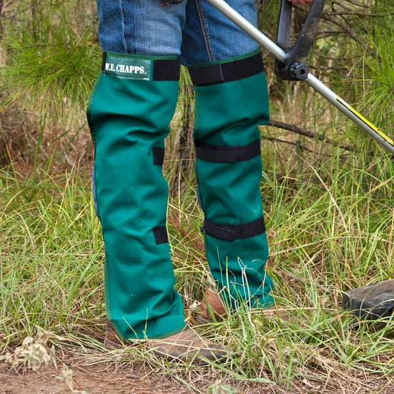 W.E. Chapps, Inc. SC09 Leg Chaps, Cotton, PR, Green