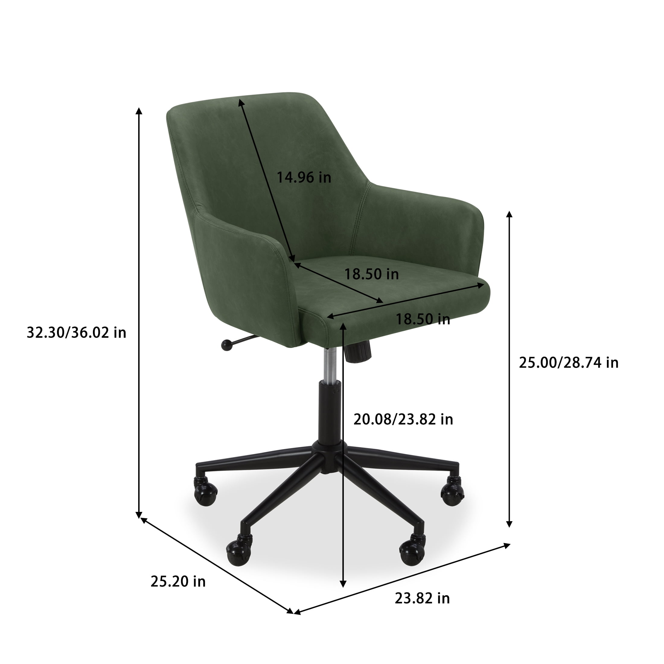 Better Homes & Gardens Greyson Office Chair, Olive