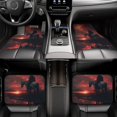 thumbnail image 6 of Xecao Lone Rider Under Red Sky Print Car Foot Mat Set of 4 Pieces Neoprene All-Weather Dust-Proof Stain-resistantCar Interior Decorative mats Non-Slip Mats, 6 of 6