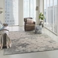 thumbnail image 5 of Serene Distressed Floral Grey/Pink 8' x 10' Area Rug, (8' x 10'), 5 of 7