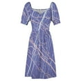 thumbnail image 5 of Very Peri Spun Sugar & Gossamer Pink Sleeveless Dress cocktail dresses summer dress woman 2024, 5 of 7