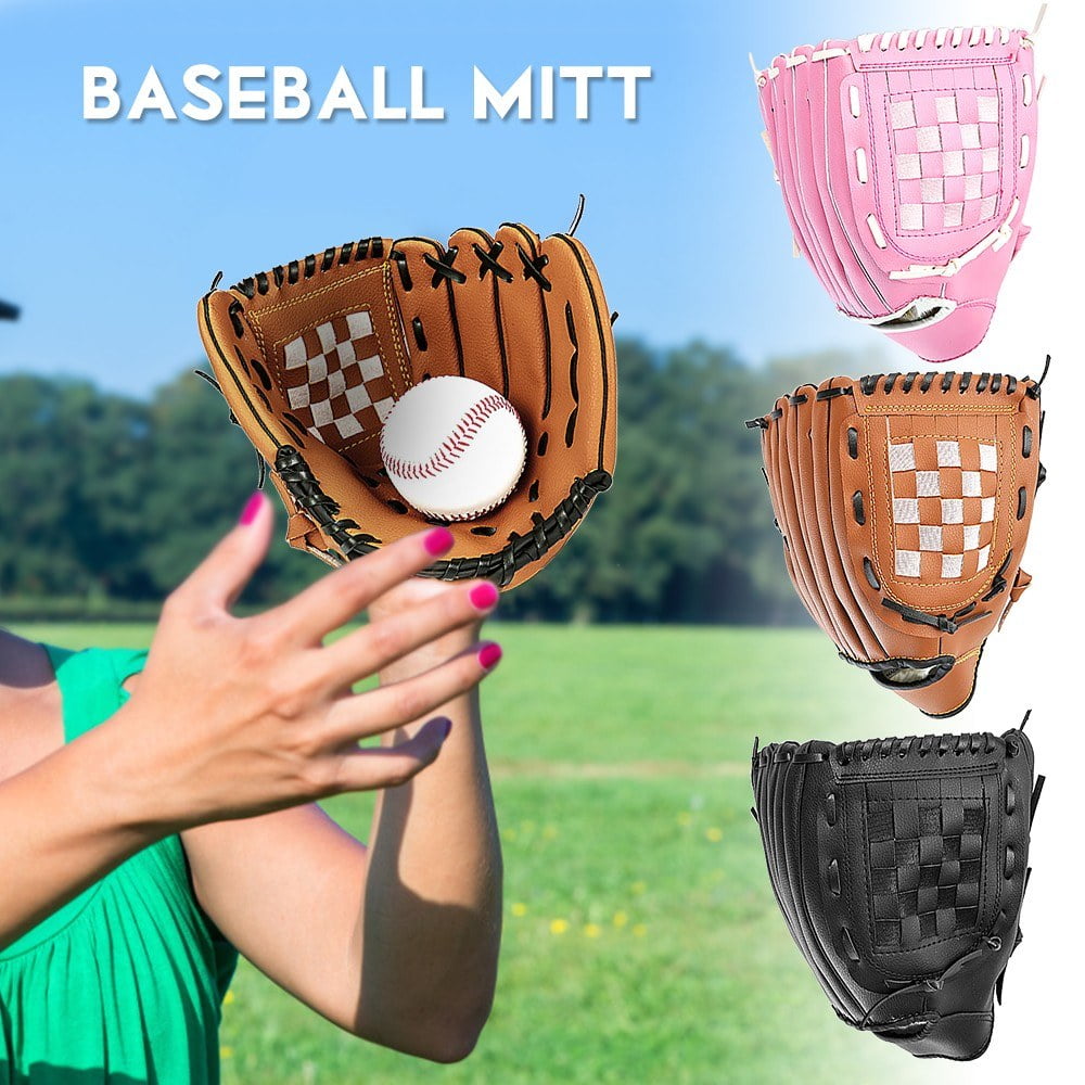 9.5in Outdoor Baseball Glove for Adults and Youth Infielder Pitcher Mitt