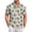 Blue012, variant on QHRMKOG Shirt for Men Relaxed Fit Tropical Print Short Sleeve Hawaiian Shirts Light Holiday Button Down Beach Shirt Summer Fashion Top Blue L