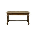 thumbnail image 5 of Martin Furniture Point Reyes 54"W Solid Wood Writing Desk in Toasted Pecan, 5 of 6