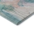 thumbnail image 3 of Addison Rugs Mayfield Premium Machine Washable Transitional Abstract Turquoise Rectangle Rug, 10' x 14', 3 of 6