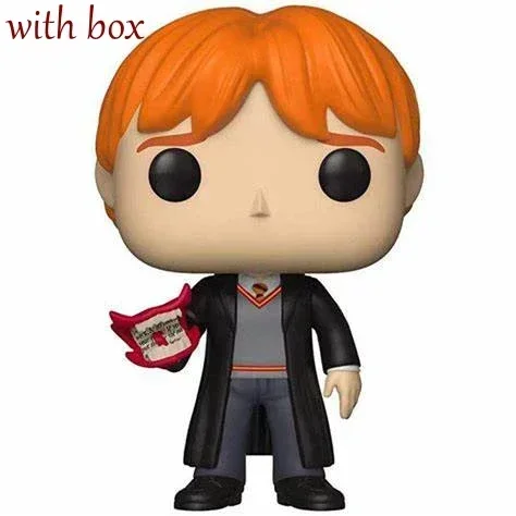 NEW FUNKO POP Voldemort Snape Luna Dobby Hermione Ron Malfoy Potter Rubeus Vinyl Action Doll Series Model Toys for Children's