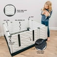 thumbnail image 5 of EZwhelp EZclassic 38" x 38" Puppy Dog Whelping Box Playpen w/Rails & Liner, 5 of 12