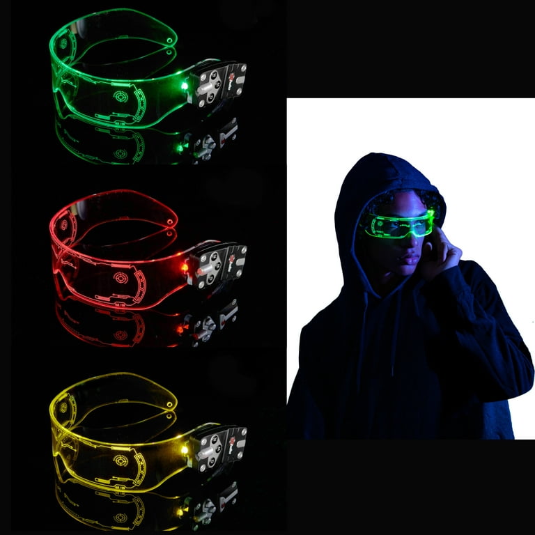  SpyX Night Ops Glasses - Hi-Tech Spy Toy Gadget for Spy Kids  Night Mission. Dual LED Lights: White Spotlight & 3-Color Silent Signal  Lights. Mission Graphics Etched Into Surface : Toys
